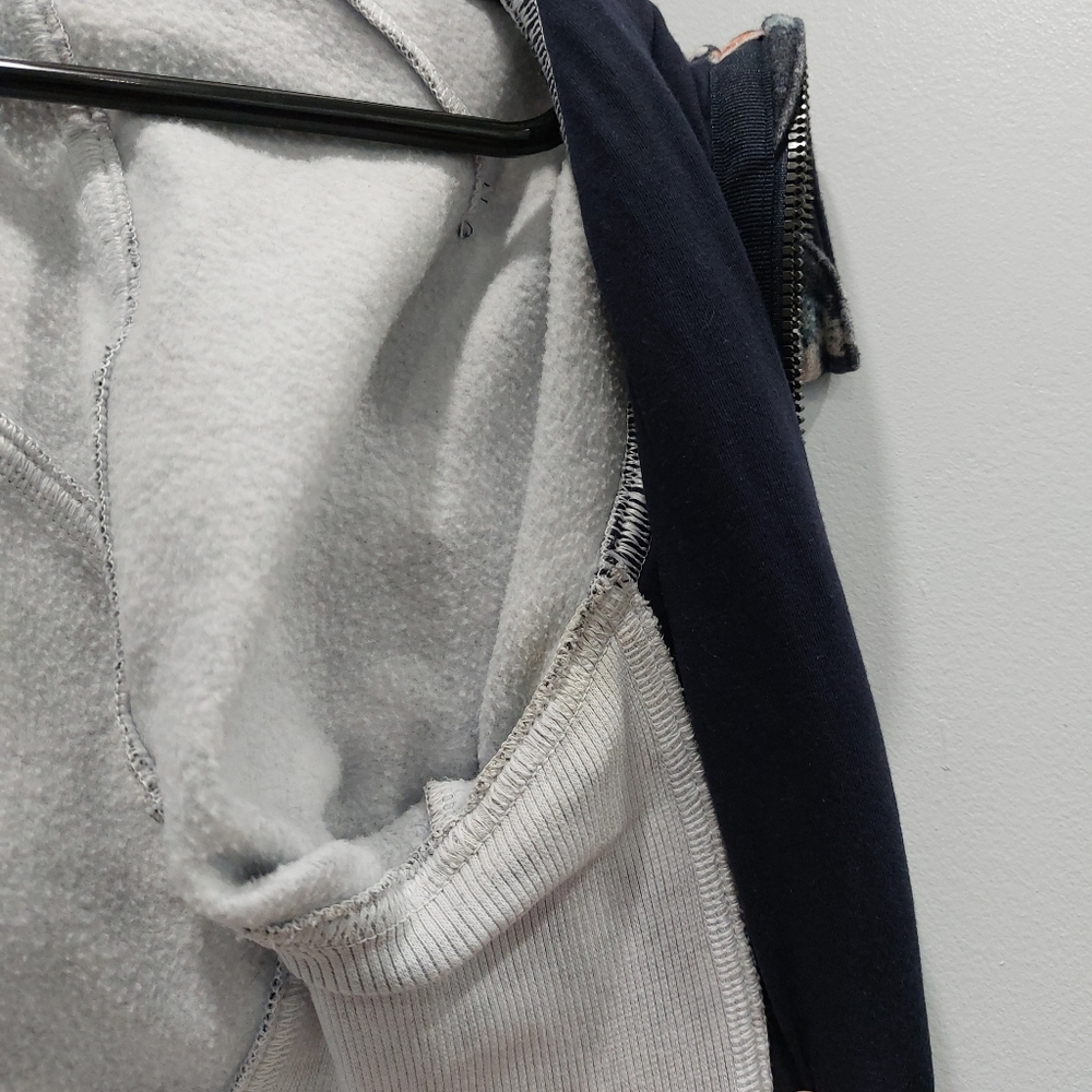 Lululemon Scuba Hoodie Light Cotton Fleece Spring Bloom Multi / Alpine White - Picture 8 of 9